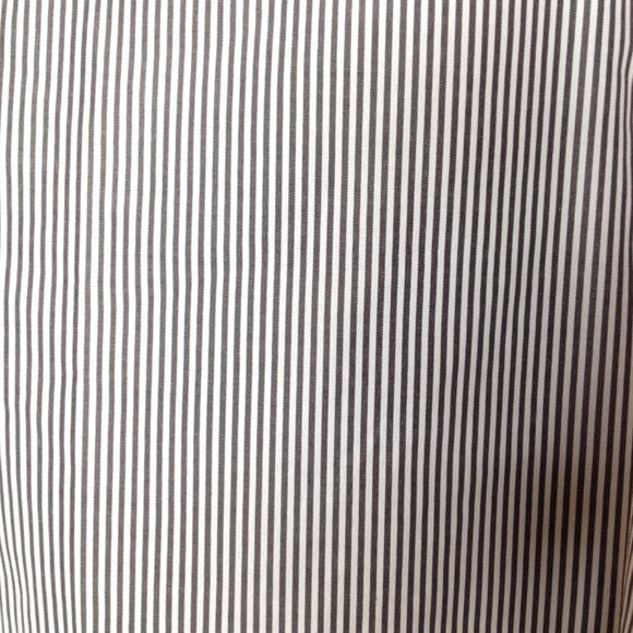 Kontrol Contemporary Embroidered Blue Striped Rose Floral Top - Picture 7 of 8